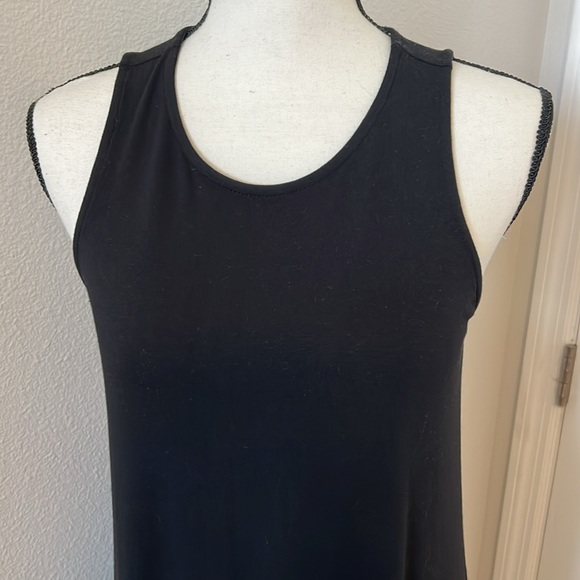 3/$12! Old Navy Black Knit Dress - women’s Small - Picture 2 of 5